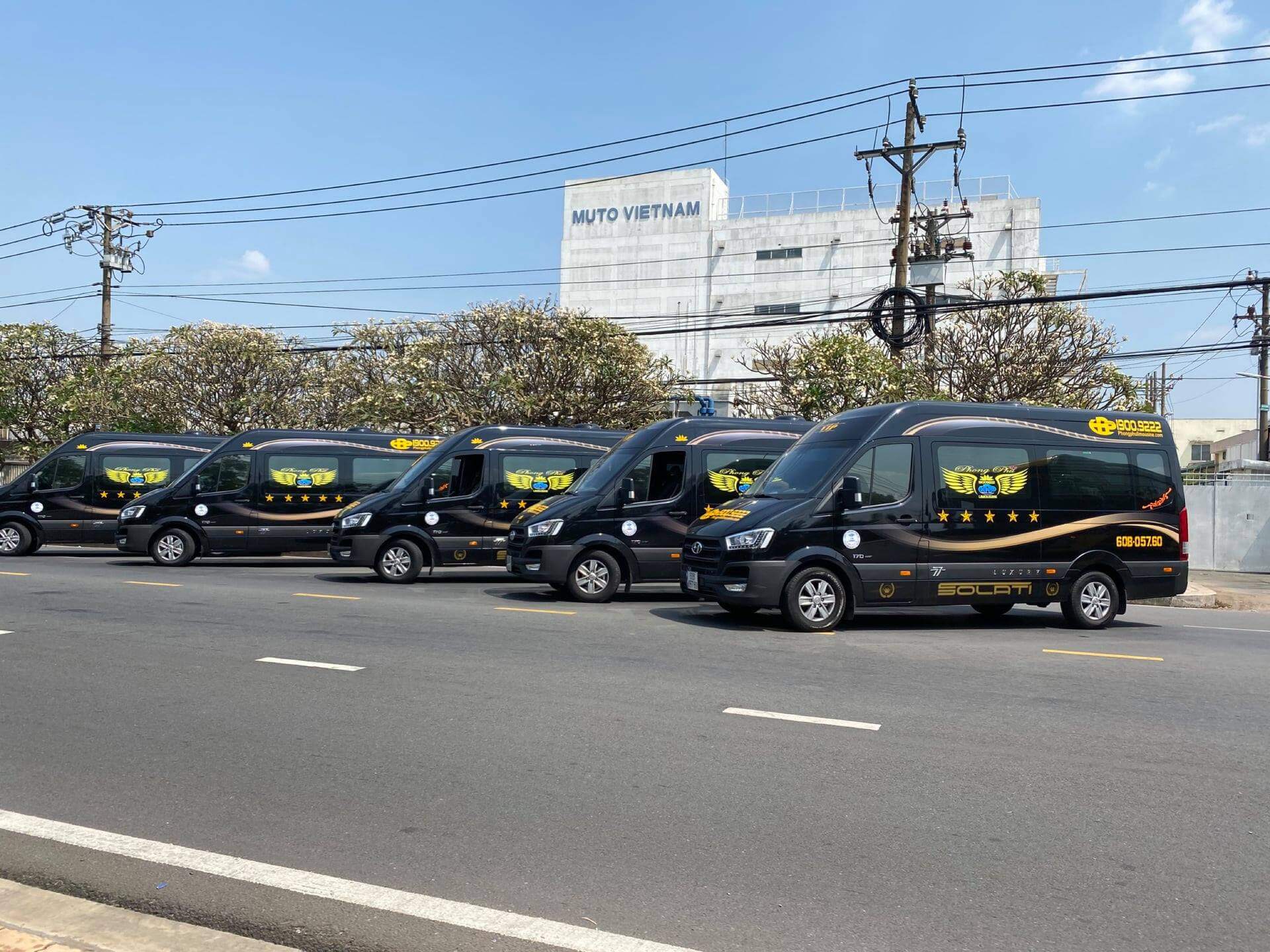 Hệ thống xe limousine nhà xe Phong Phú