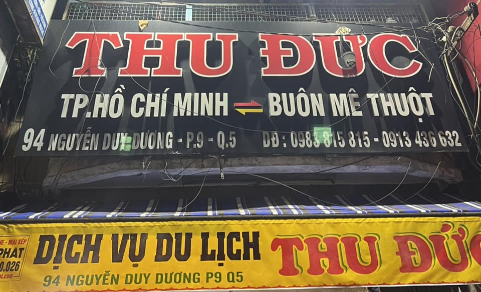 Văn phòng nhà xe Thu Đức