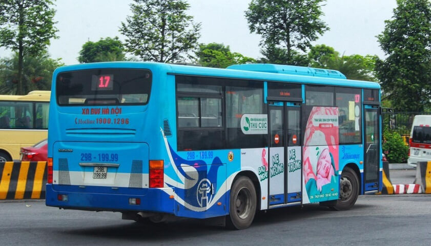 Xe Bus số 17 sân bay Nội Bài