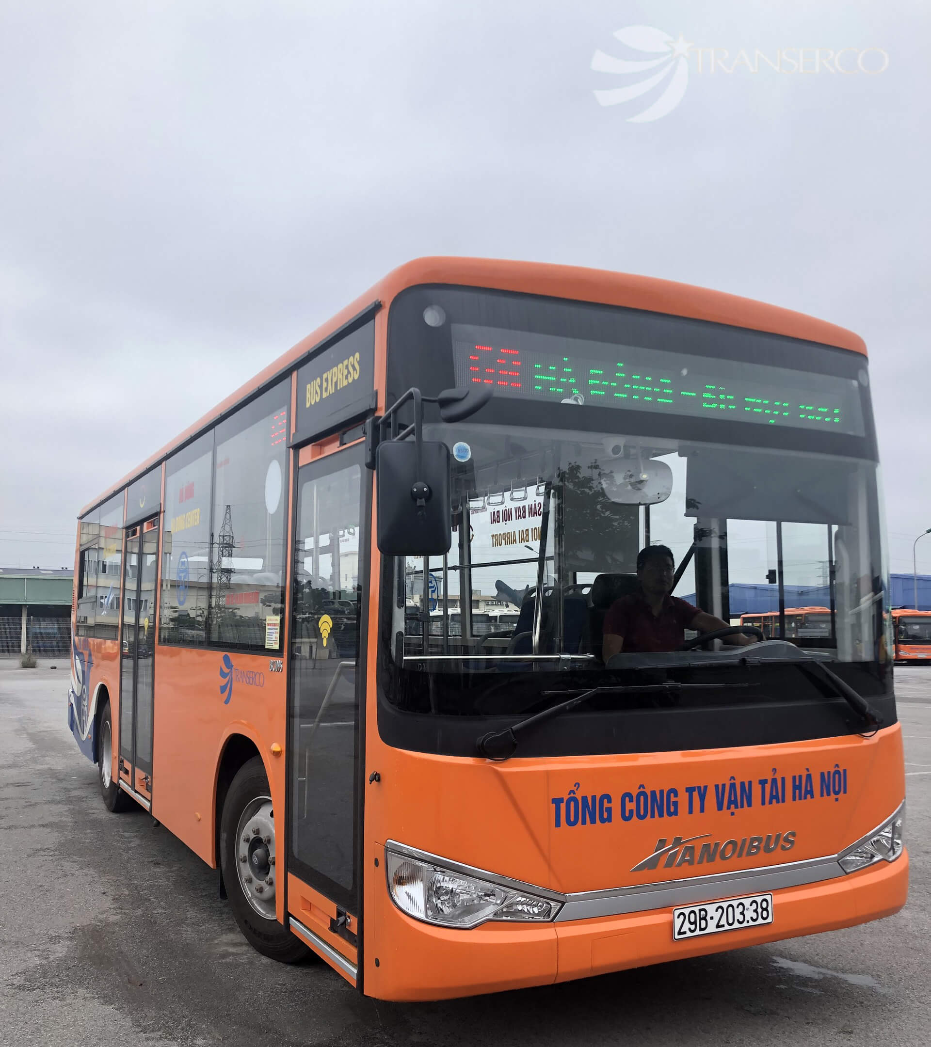 Xe bus số 68 Sân bay Nội Bài