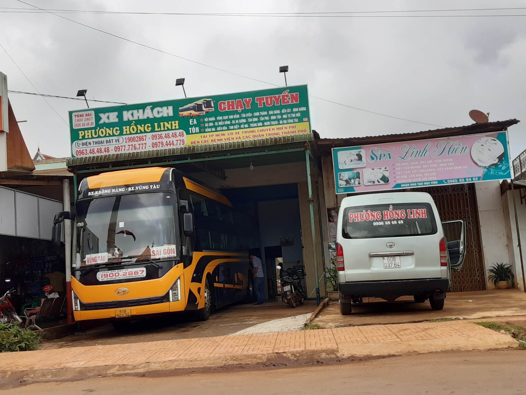 Chi nhánh nhà xe Phương Hồng Linh