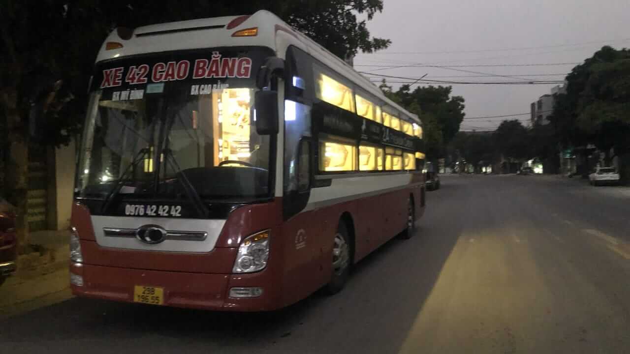 Xe khách 42 Cao Bằng - Hà Giang
