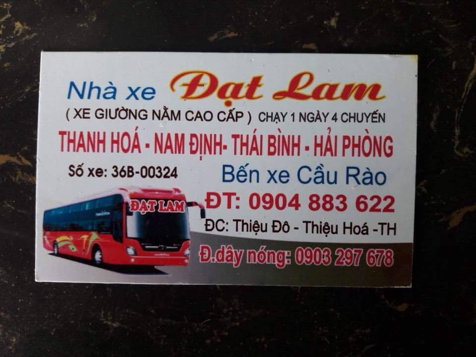 Hệ thống hoạt động nhà xe Đạt Lam