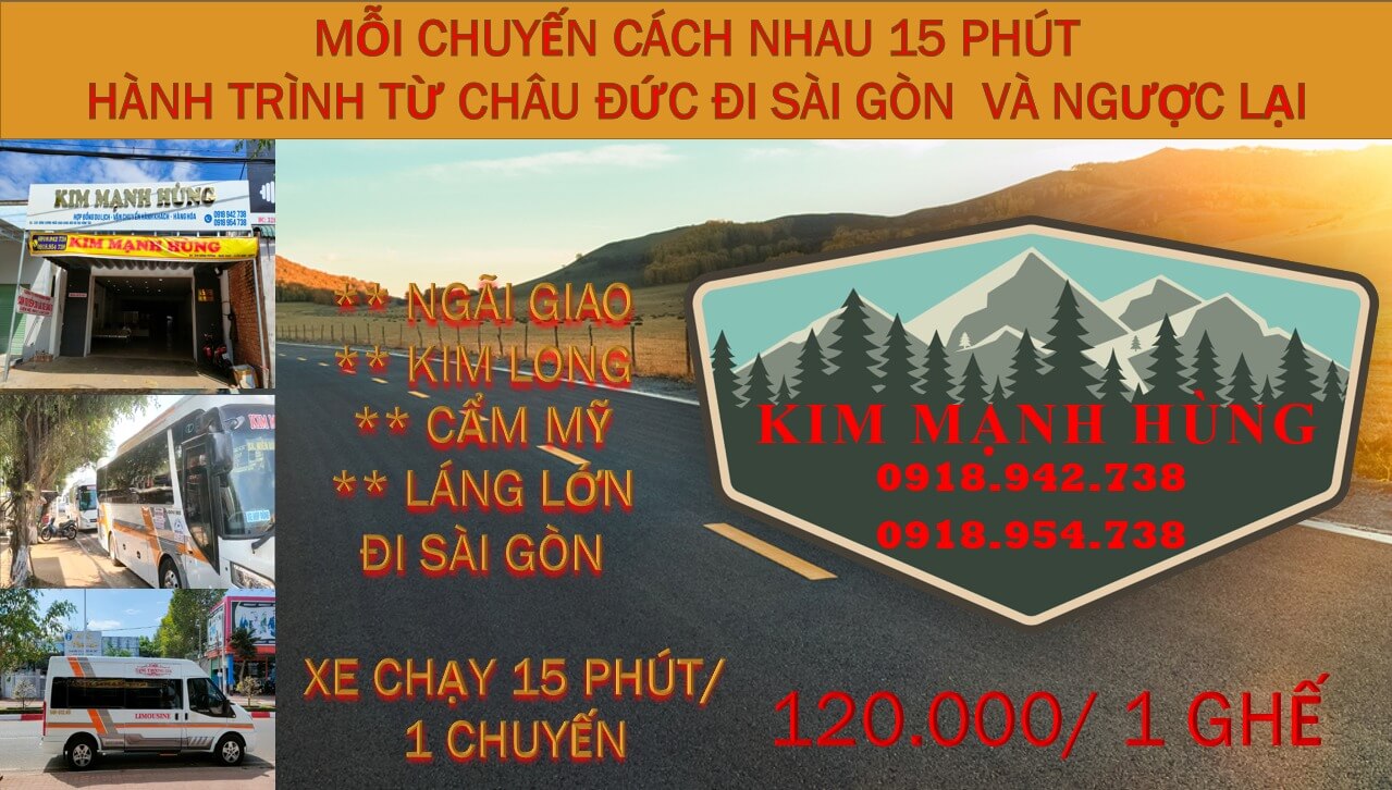 Hệ thống hoạt động nhà xe Kim Mạnh Hùng