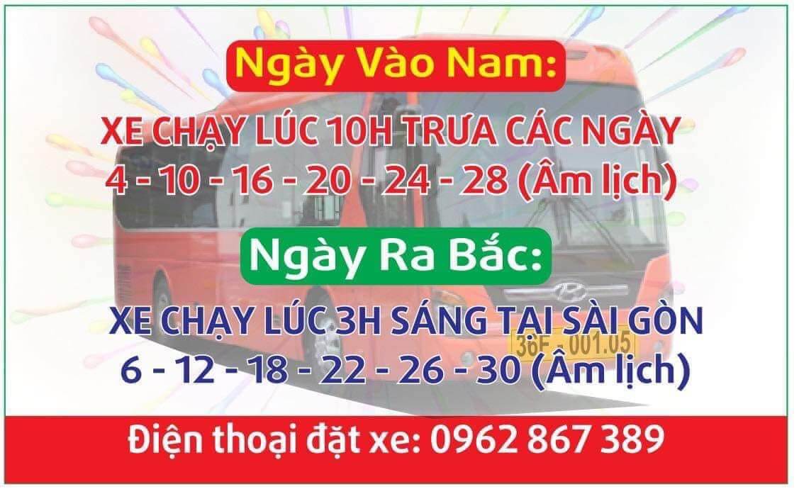 Hệ thống hoạt động nhà xe Thắng Diễn