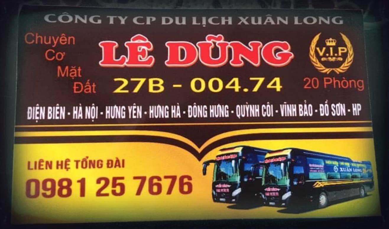 Hệ thống hoạt động nhà xe Lê Dũng