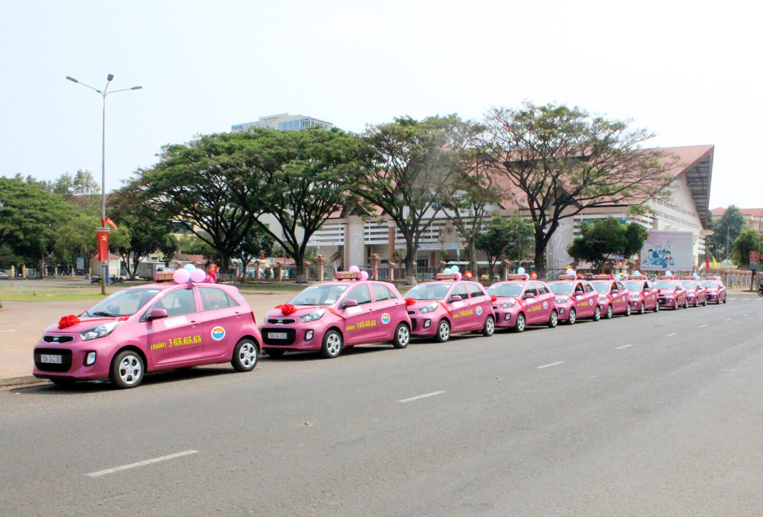 Hệ thống taxi Hoàng Anh