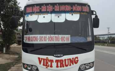 Nhà xe Việt Trung – Địa chỉ, SĐT liên hệ, giá vé, dịch vụ  mới nhất
