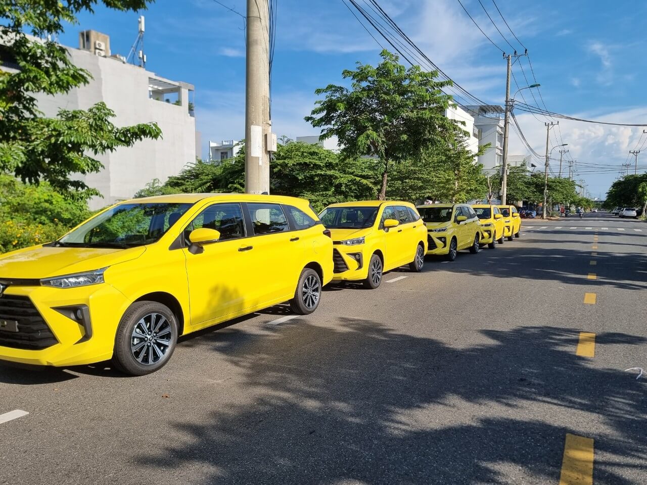 Hệ thống taxi Tiên Sa