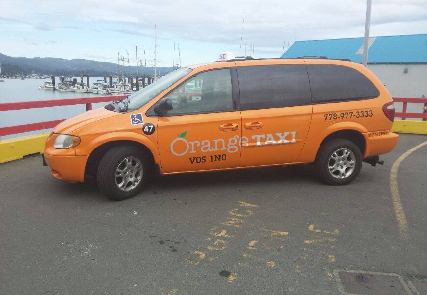 Orange taxi