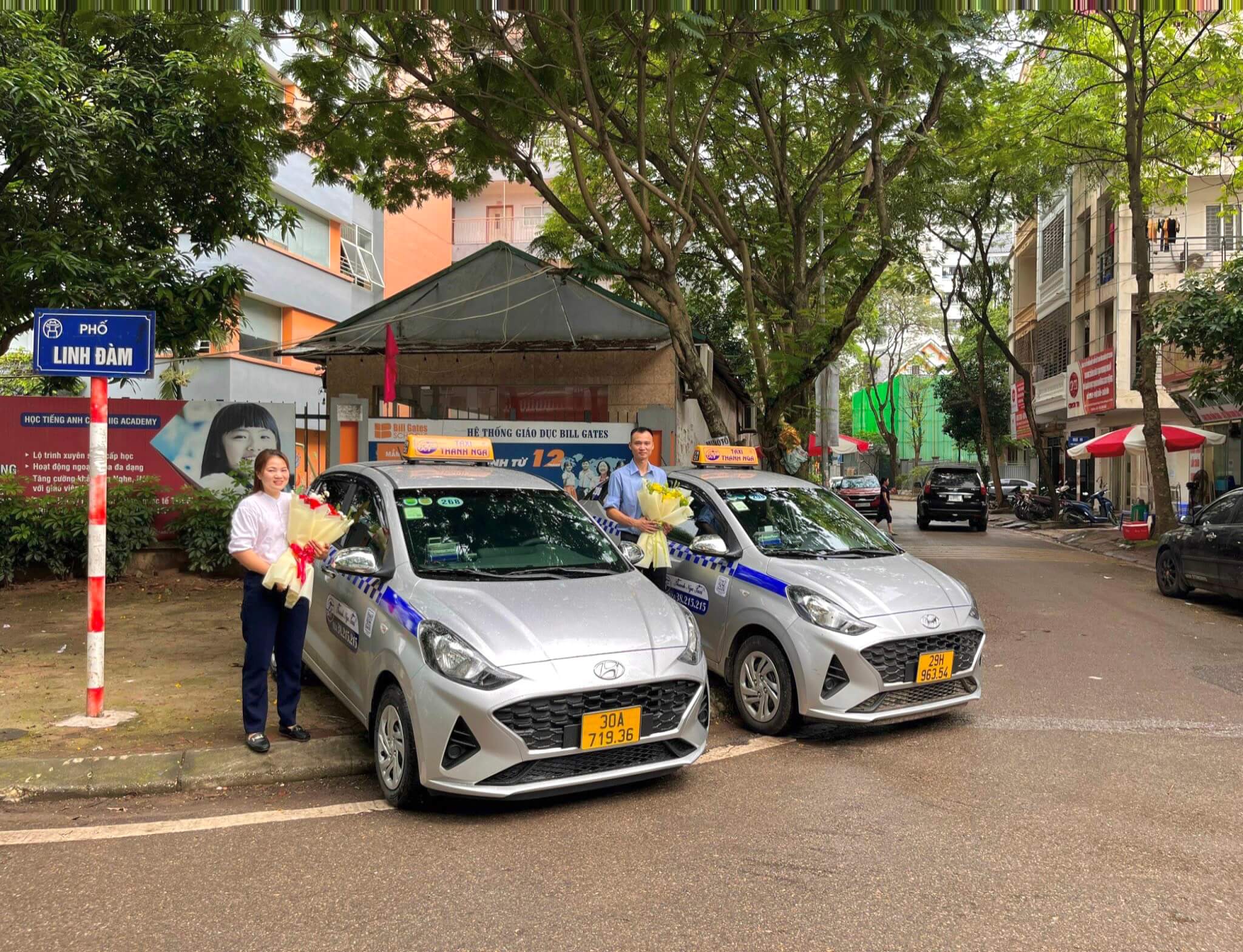 Taxi Thanh Nga sẵn sàng phục vụ khách