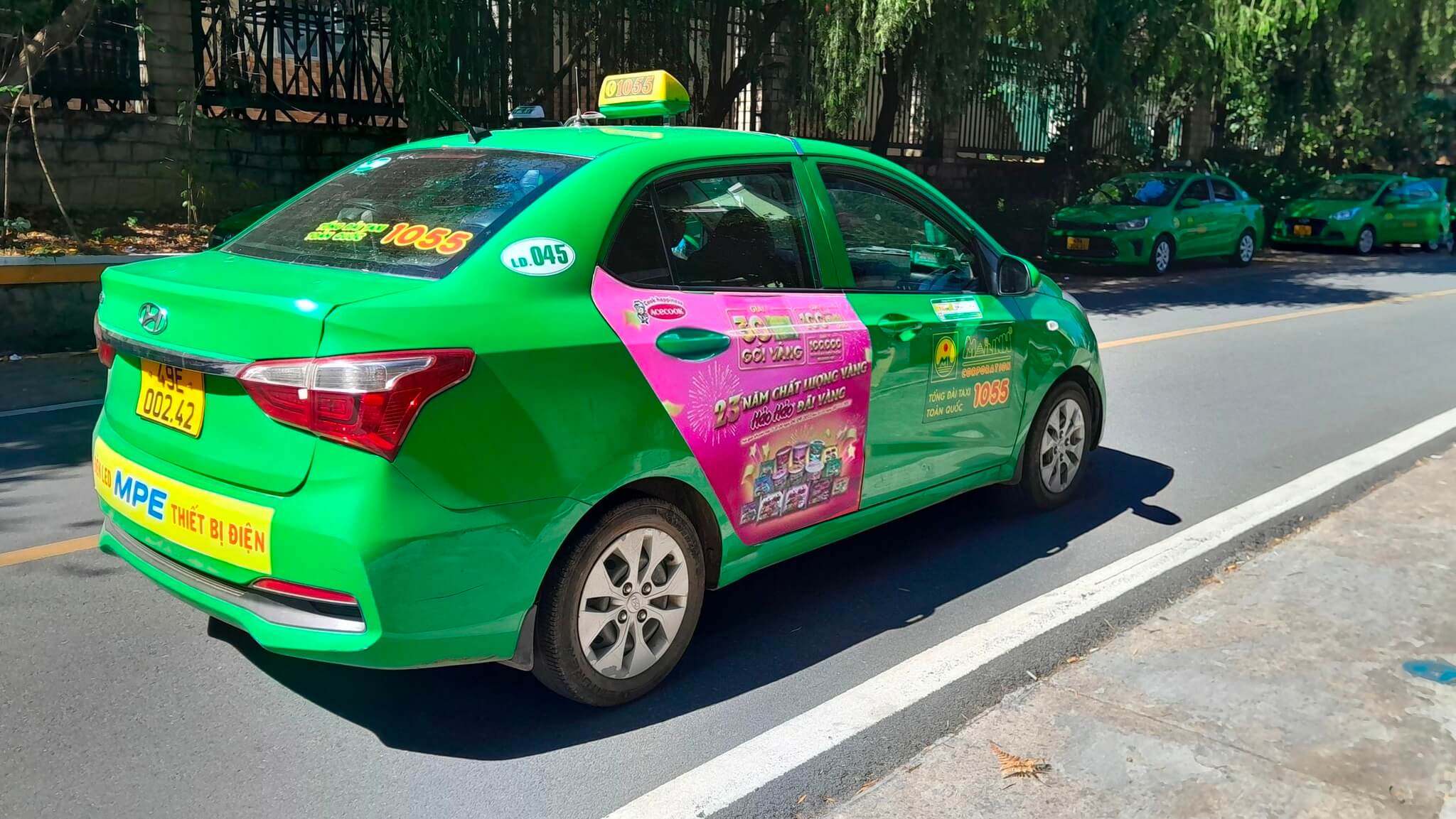 Xe từ hệ thống taxi Mai Linh Đà Lạt