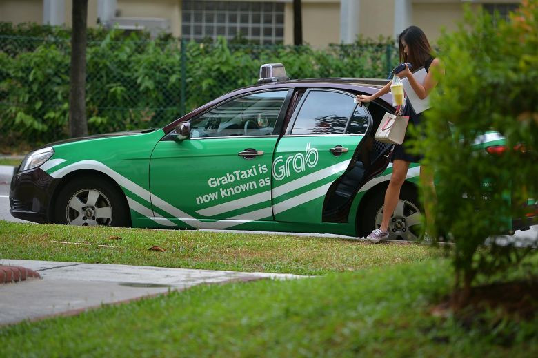 Grab taxi