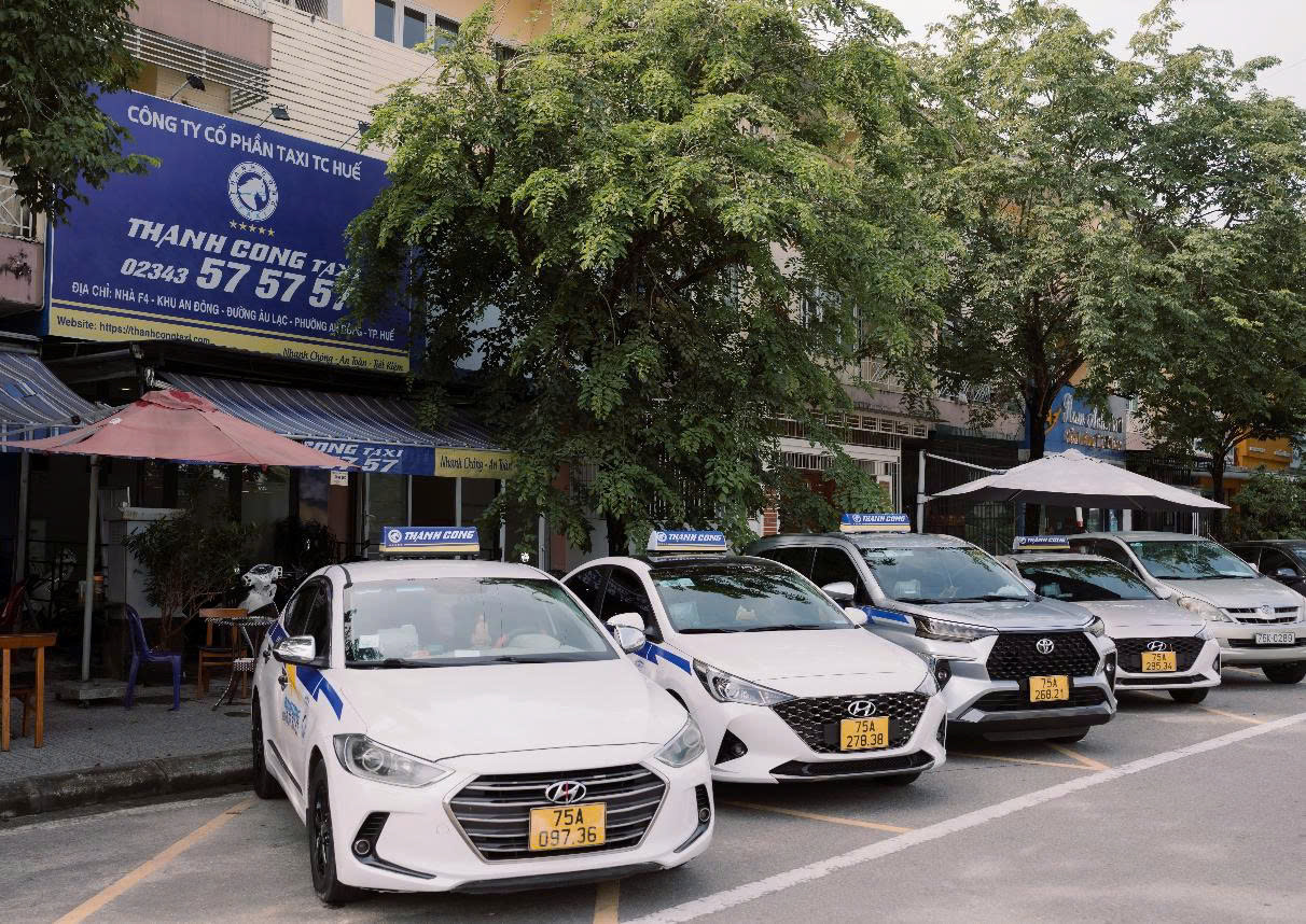 Hệ thống xe taxi Thành Công Huế